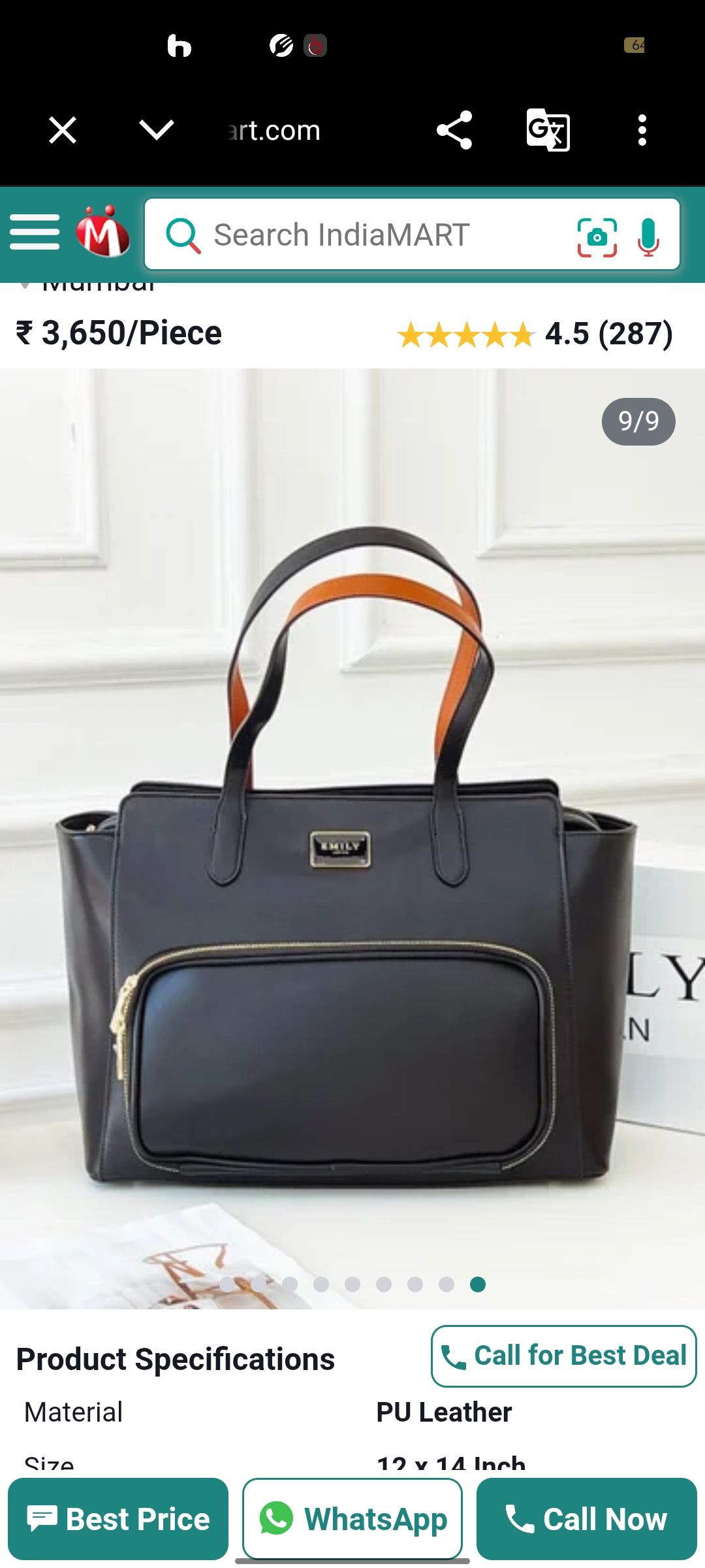 Emily Loren Women's Handbag – Elegant Fashion Shoulder Bag